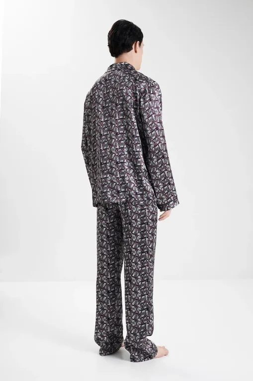 Пижамы Oryades 010925 black/grey