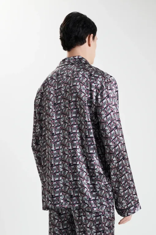 Пижамы Oryades 010925 black/grey