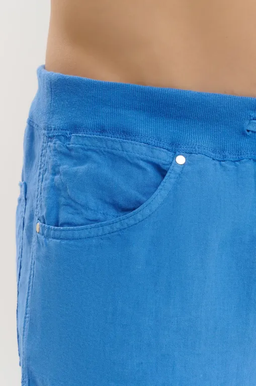 Повседневные шорты 120% Lino 32ALIM2120-0000253-0-00 000200 INDIGO