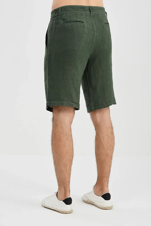 Шорты LaFabbricaDelLino ES601 330 Bosco