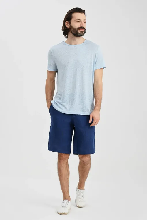 Шорты LaFabbricaDelLino ES601 322 Abisso