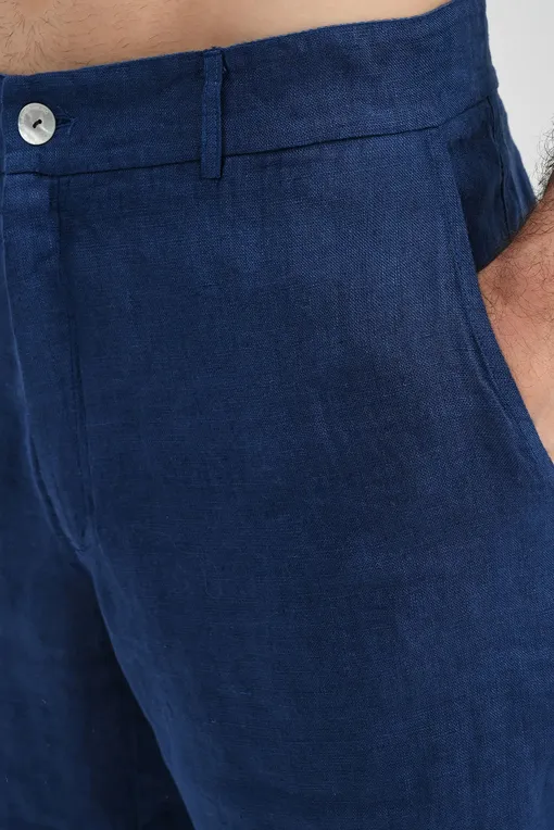 Шорты LaFabbricaDelLino ES601 322 Abisso