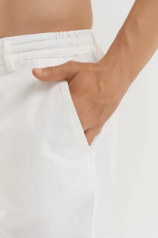 Повседневные шорты Mc2 Saint Barth ISCHIA COTTON 01H CHALK