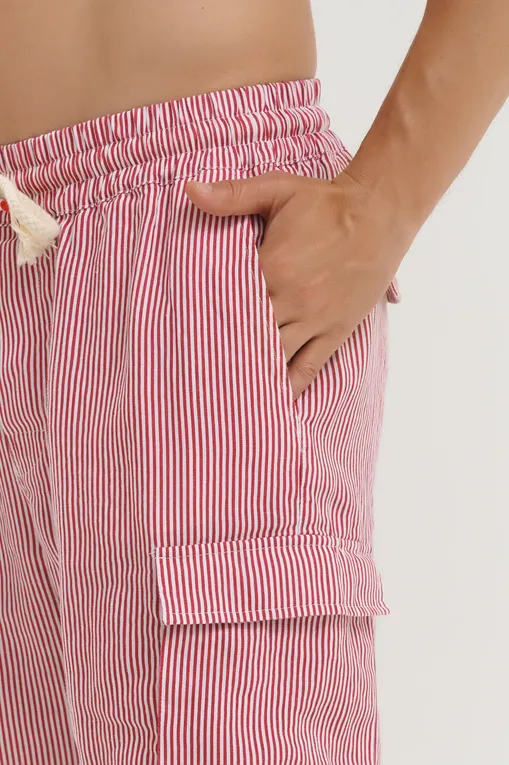 Шорты Mc2 Saint Barth MARSEILLE LINEN STRIPES 45