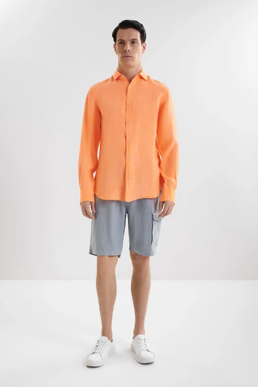 Шорты Mc2 Saint Barth MARSEILLE LINEN 15 GREY