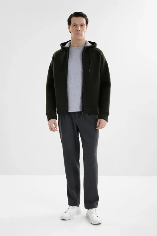 Куртки Mc2 Saint Barth CARRELKNIT CANETE 52 MILITARY