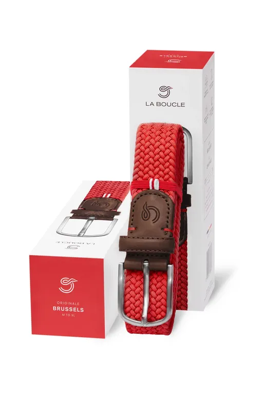 Ремни La Boucle Brussels Red