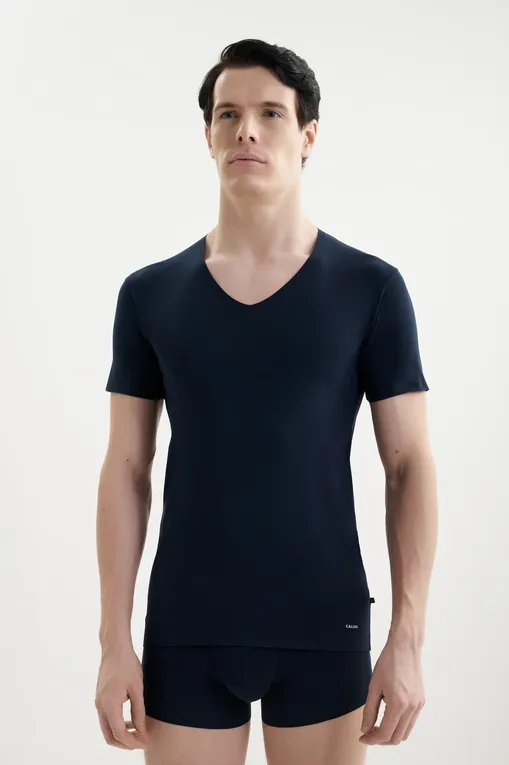 Футболки Calida 14885 479 dark sapphire