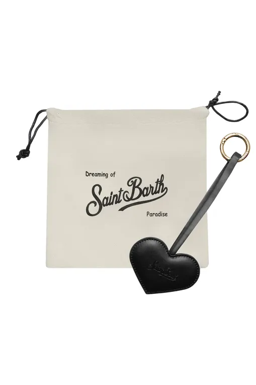 Аксессуары Mc2 Saint Barth BAGCHARM LEATHER HEART 00