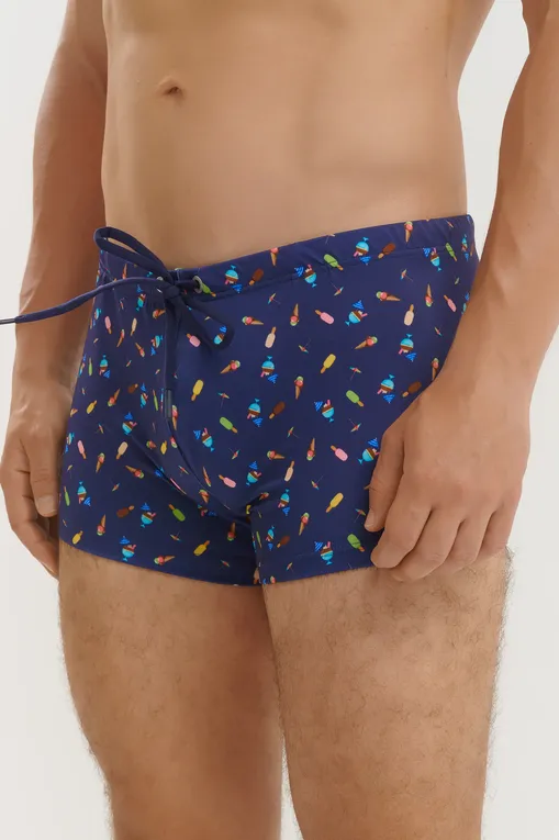 Плавки Hom 402995 i0ra navy print