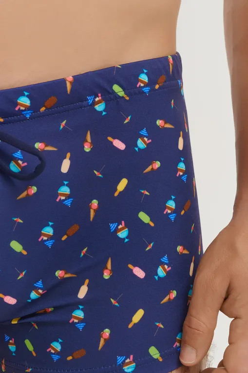 Плавки Hom 402995 i0ra navy print
