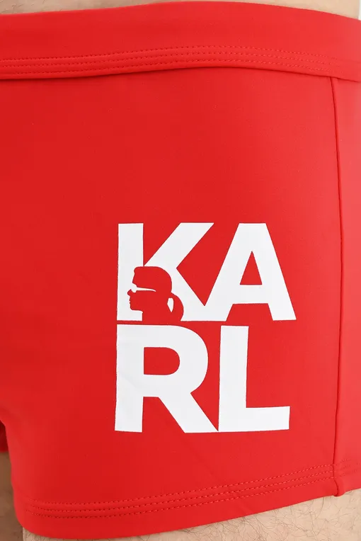 Плавки KARL LAGERFELD beachwear KL21MTR01 RED