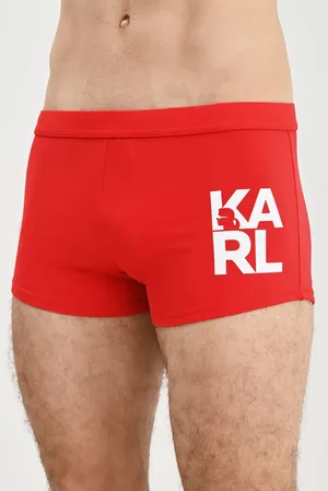 KARL LAGERFELD beachwear KL21MTR01 RED