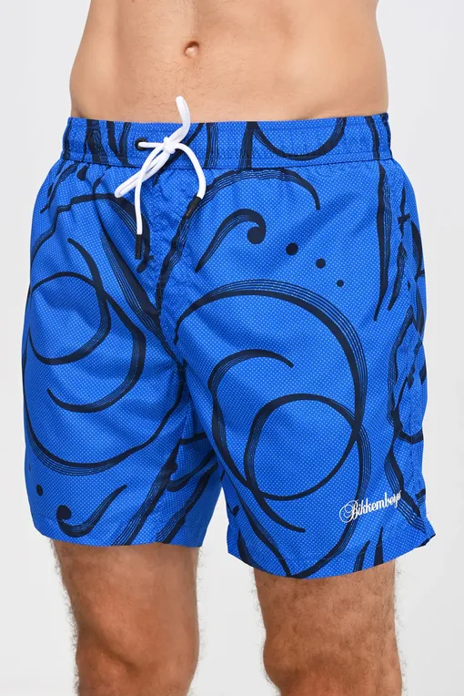 Пляжные шорты Bikkembergs BKK1MBM16 Blue