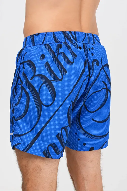 Пляжные шорты Bikkembergs BKK1MBM16 Blue