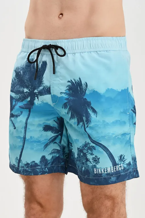 Плавки-шорты Bikkembergs BKK2MBM13 Blue