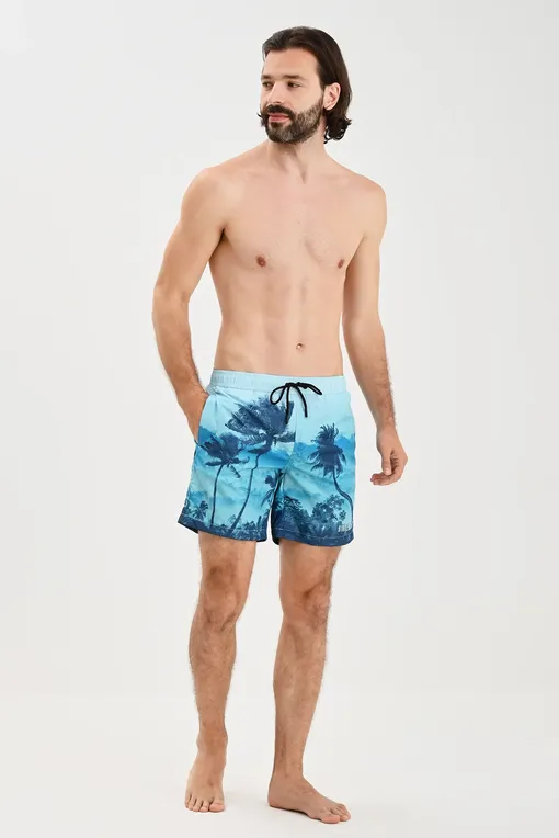 Плавки-шорты Bikkembergs BKK2MBM13 Blue