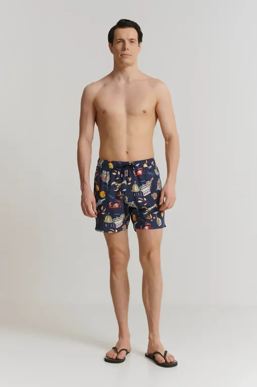 Пляжные шорты BLUEMINT ARTHUS STRETCH 1168 NAVY SPAGETTI