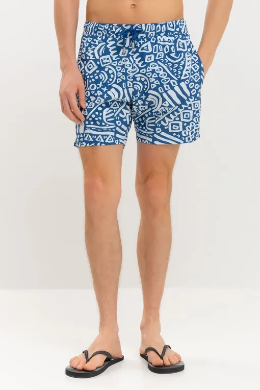 Пляжные шорты BLUEMINT ARTHUS STRETCH 1057 NAVY TRIBAL