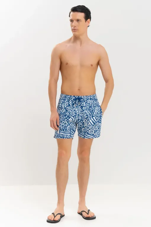 Пляжные шорты BLUEMINT ARTHUS STRETCH 1057 NAVY TRIBAL