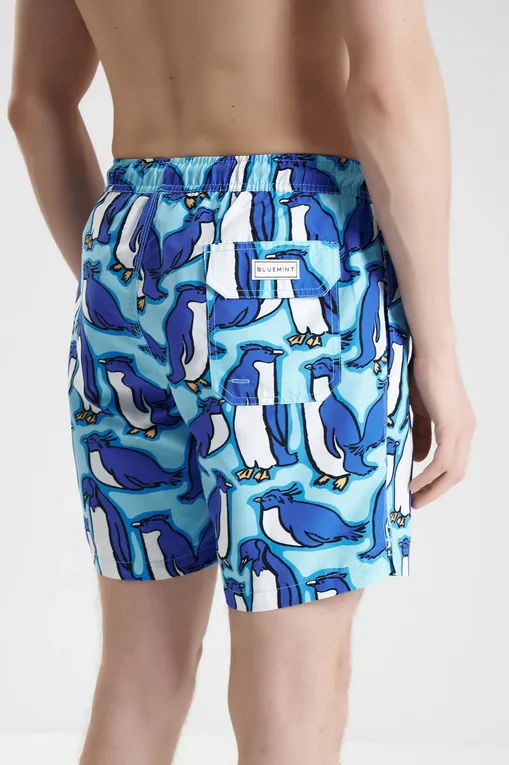 Пляжные шорты BLUEMINT ARTHUS 1034 OCEAN PENGUI