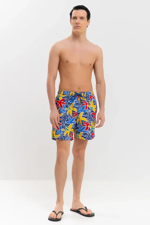 Пляжные шорты BLUEMINT ARTHUS 757 COLOURFUL LEAVES