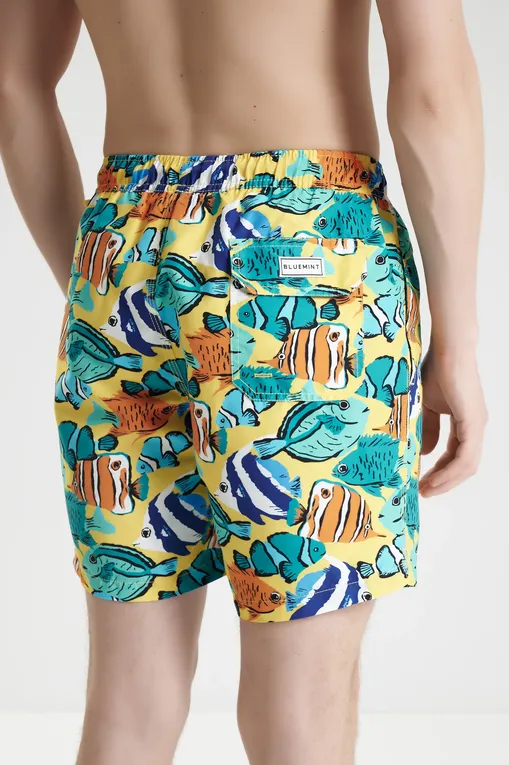 Пляжные шорты BLUEMINT ARTHUS 1050 YELLOW AQUARIUM