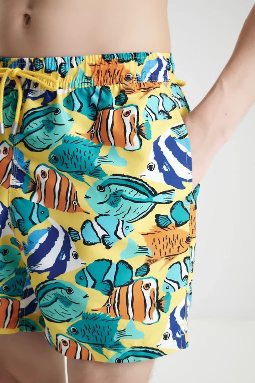 Пляжные шорты BLUEMINT ARTHUS 1050 YELLOW AQUARIUM