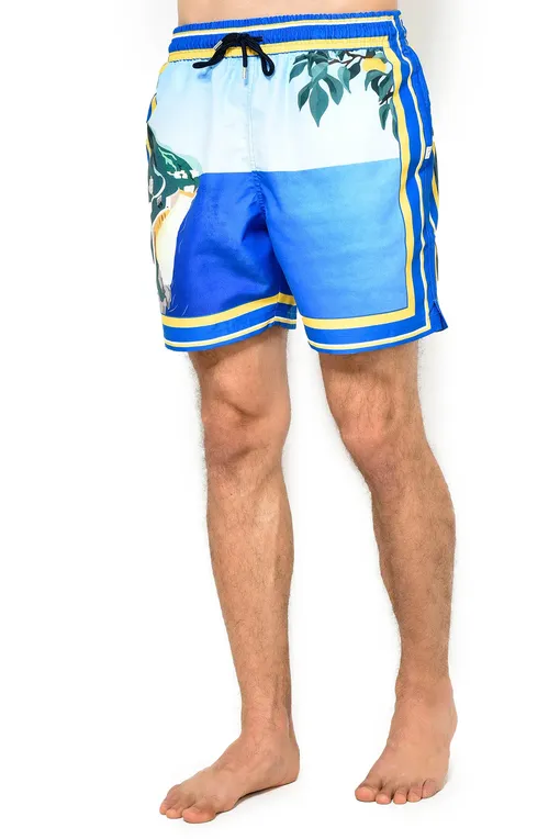 Пляжные шорты Derek Rose 9761-OAHU 002BLU