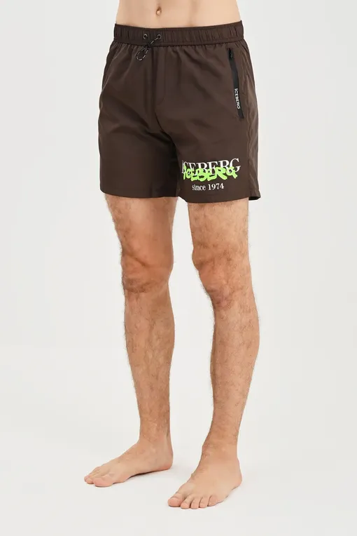 Плавки-шорты Iceberg ICE3MBM02 Brown