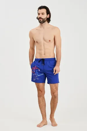 KARL LAGERFELD beachwear KL21MBM04 NAVY