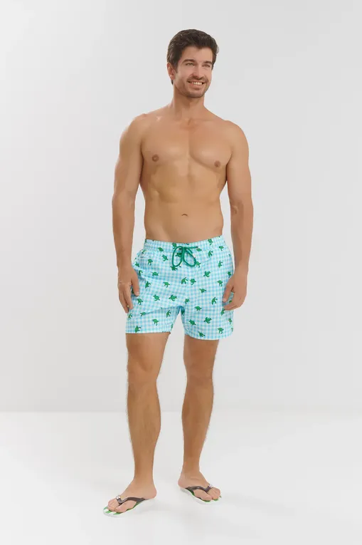 Плавки Mc2 Saint Barth COMFORTLIGHT VICHY TURTLE 31