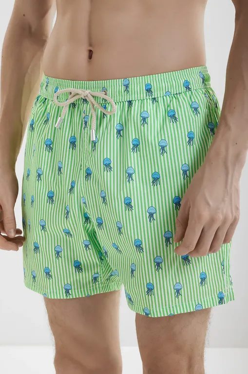 Плавки Mc2 Saint Barth COMFORTLIGHT SQUIDLY STRIPES S 75