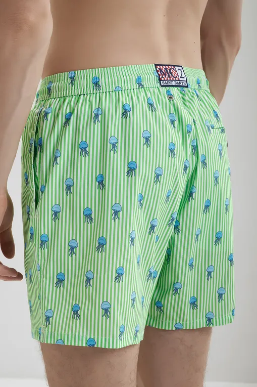 Плавки Mc2 Saint Barth COMFORTLIGHT SQUIDLY STRIPES S 75