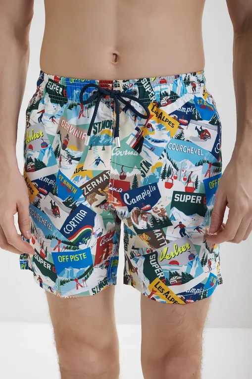 Плавки-шорты Mc2 Saint Barth GUSTAVIA WERE HERE 53 (00831I)