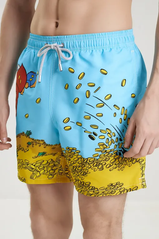 Плавки-шорты Mc2 Saint Barth GUSTAVIAPLACEDPRINT PAPERON DE PAPERONI 56