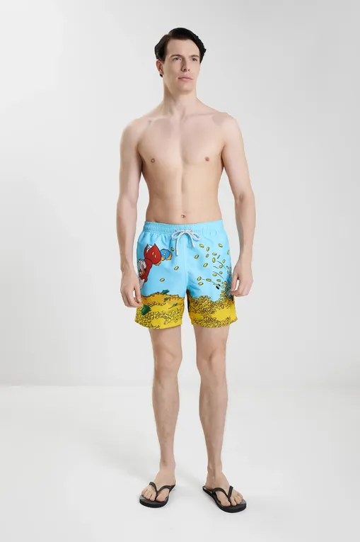 Плавки-шорты Mc2 Saint Barth GUSTAVIAPLACEDPRINT PAPERON DE PAPERONI 56