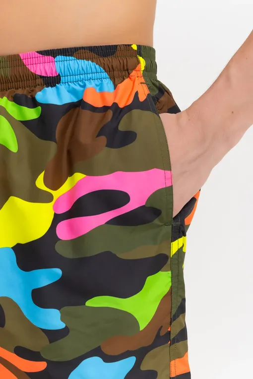 Плавки-шорты Mc2 Saint Barth LIGHTING MIM MULTI FLUO 54