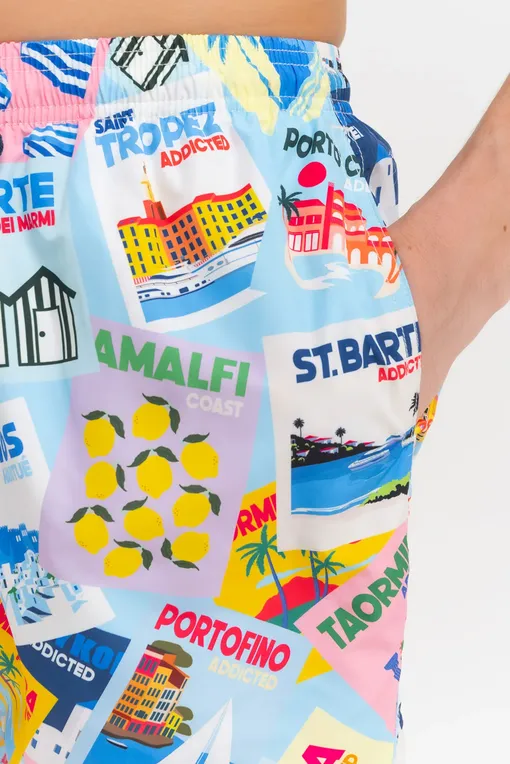 Плавки-шорты Mc2 Saint Barth LIGHTING WISH YOU 55