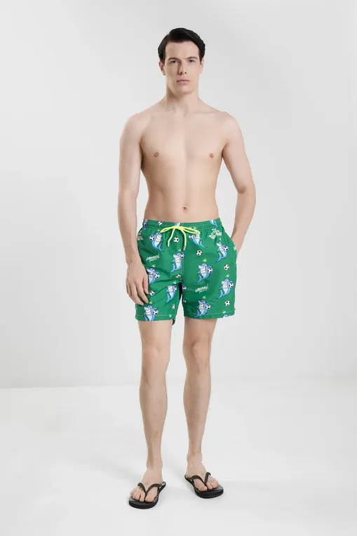 Плавки-шорты Mc2 Saint Barth LIGHTING CPT SHARK BOMBER 51