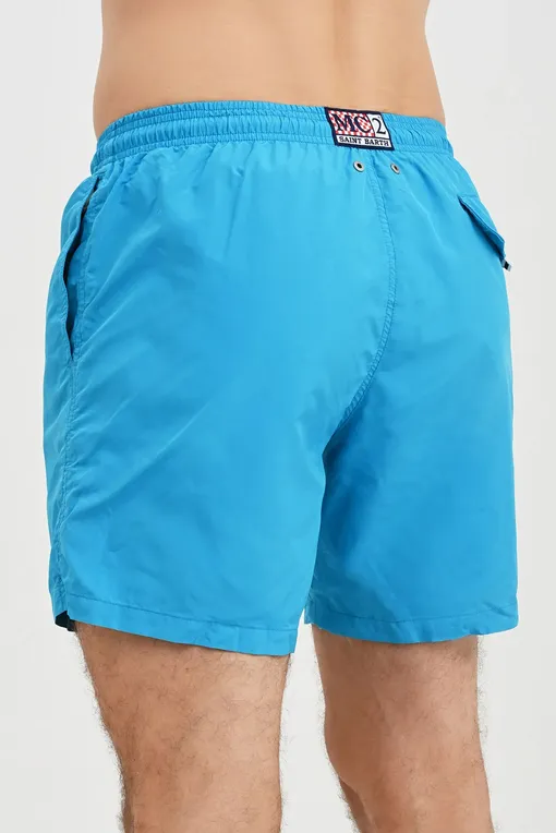 Пляжные шорты Mc2 Saint Barth LIGHTINGPANTONE 58 PETROLEUM (01651C)