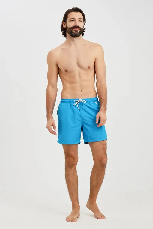 Пляжные шорты Mc2 Saint Barth LIGHTINGPANTONE 58 PETROLEUM (01651C)