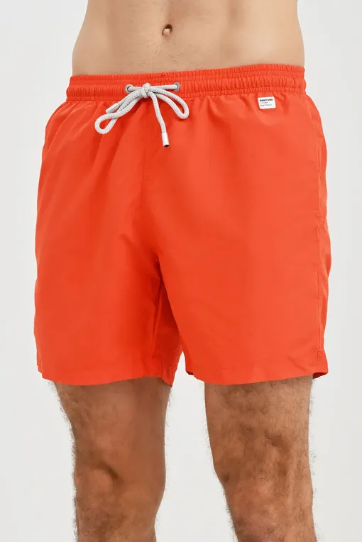 Пляжные шорты Mc2 Saint Barth LIGHTINGPANTONE 81 ORANGE (00098C)