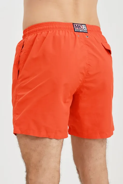 Пляжные шорты Mc2 Saint Barth LIGHTINGPANTONE 81 ORANGE (00098C)