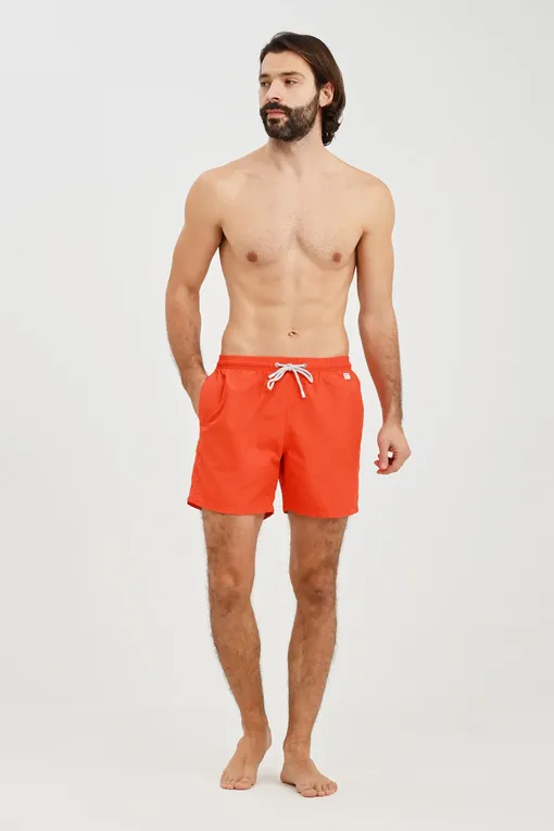 Пляжные шорты Mc2 Saint Barth LIGHTINGPANTONE 81 ORANGE (00098C)