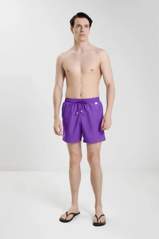 Пляжные шорты Mc2 Saint Barth LIGHTINGPANTONE 26 PURPLE PNT