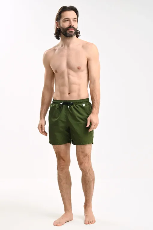 Пляжные шорты Mc2 Saint Barth LIGHTINGPANTONE 52 MILITARY (00028E)