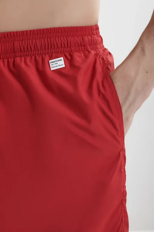 Пляжные шорты Mc2 Saint Barth LIGHTINGPANTONE 41 RED PNT I