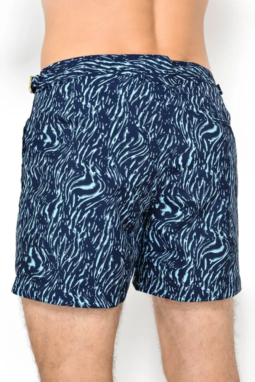 Плавки-шорты ORLEBAR BROWN 272141 NAVY/WASHED INDIGO