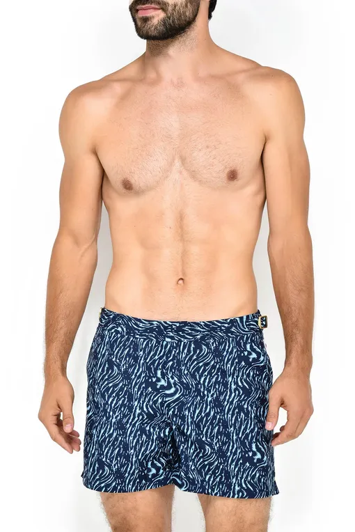 Плавки-шорты ORLEBAR BROWN 272141 NAVY/WASHED INDIGO